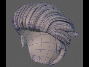 3D Hair style for boy V93 Modèle 3D
