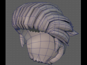 3D Hair style for boy V93 Modèle 3D