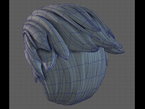 3D Hair style for boy V93 Modèle 3D