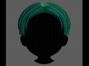 3D Hair style for boy V94 Model 3D