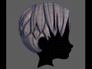 3D Hair style for boy V94 Model 3D