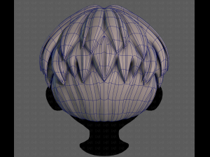 3D Hair style for boy V94 Model 3D