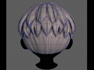 3D Hair style for boy V94 3D Model