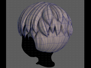 3D Hair style for boy V94 Model 3D