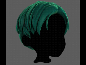 3D Hair style for boy V94 3D Model