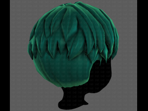 3D Hair style for boy V94 Model 3D