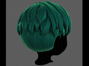 3D Hair style for boy V94 3D Model