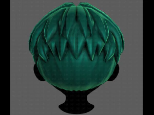 3D Hair style for boy V94 3D Model