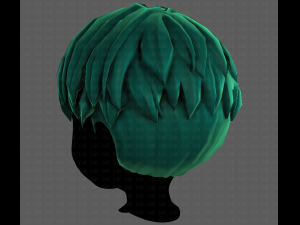 3D Hair style for boy V94 Model 3D