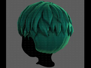 3D Hair style for boy V94 3D Model