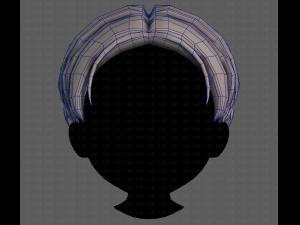3D Hair style for boy V94 Model 3D