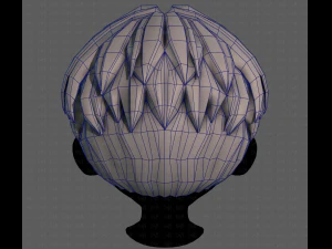 3D Hair style for boy V94 3D Model
