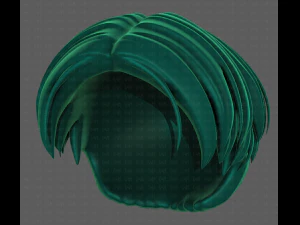 3D Hair style for boy V94 3D Model