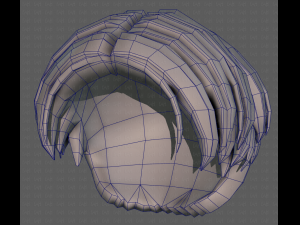 3D Hair style for boy V94 Model 3D