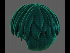 3D Hair style for boy V94 Model 3D