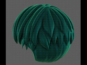 3D Hair style for boy V94 3D Model