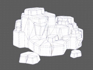 Rocks V04 3D Model