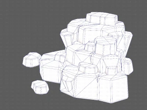 Rocks V04 3D Model