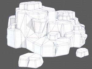 Rocks V04 3D Model