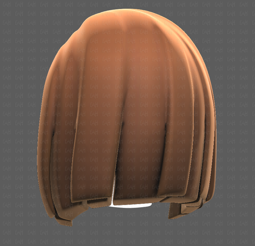 Base Hair for girl V11 3D Model in Clothing 3DExport