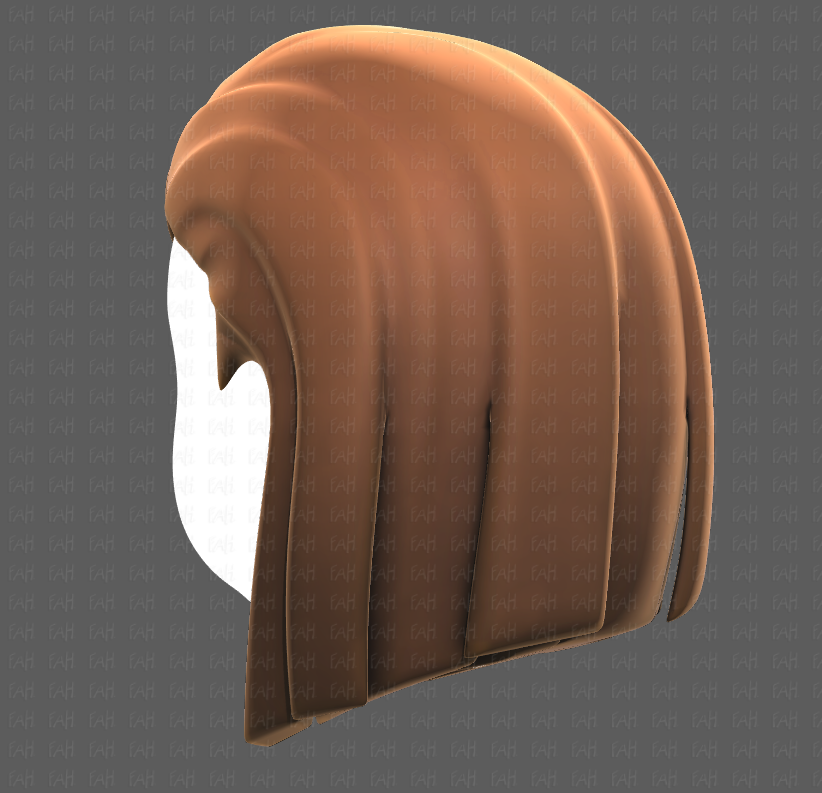 Base Hair for girl V11 3D Model in Clothing 3DExport