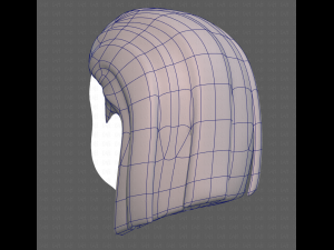 Base Hair for girl V11 3D Модель