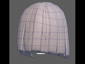 Base Hair for girl V11 3D Модель