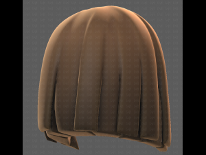 Base Hair for girl V11 3D Модель