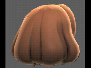 Base Hair for girl V12 Modelo 3D
