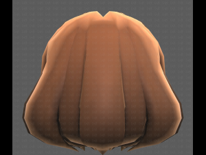 Base Hair for girl V12 Modelo 3D