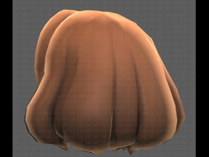 Base Hair for girl V12 Modelo 3D