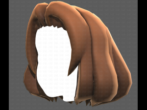 Base Hair for girl V12 Modelo 3D