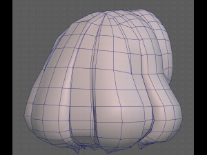 Base Hair for girl V12 Modelo 3D
