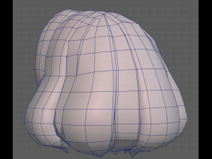 Base Hair for girl V12 Modelo 3D