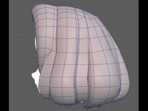 Base Hair for girl V12 Modelo 3D