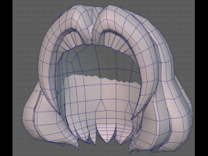 Base Hair for girl V12 Modelo 3D