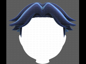 Base Hair for Boy V11 3D Model