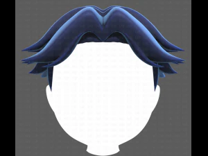 Base Hair for Boy V11 3D Model