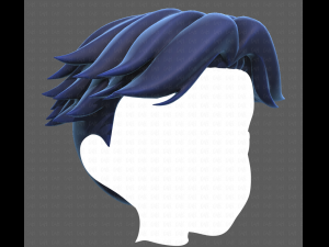 Base Hair for Boy V11 3D Model