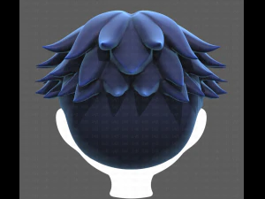 Base Hair for Boy V11 3D Model