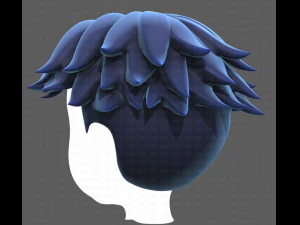 Base Hair for Boy V11 3D Model