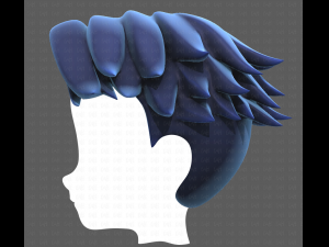 Base Hair for Boy V11 3D Model