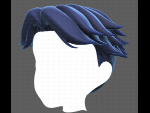 Base Hair for Boy V11 3D Model