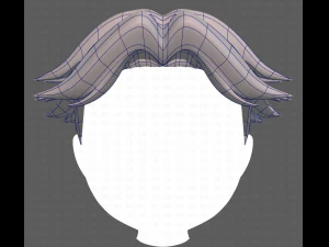 Base Hair for Boy V11 3D Model