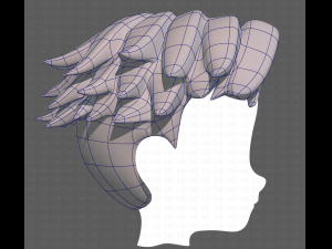 Base Hair for Boy V11 3D Model