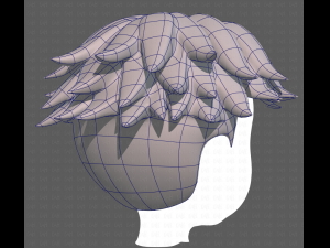 Base Hair for Boy V11 3D Model