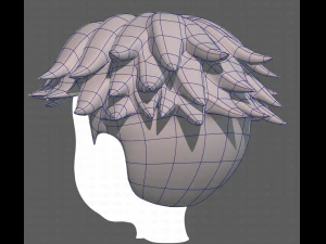 Base Hair for Boy V11 3D Model