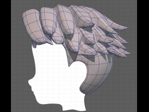 Base Hair for Boy V11 3D Model