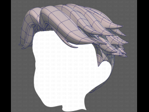 Base Hair for Boy V11 3D Model
