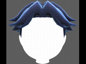 Base Hair for Boy V11 3D Model
